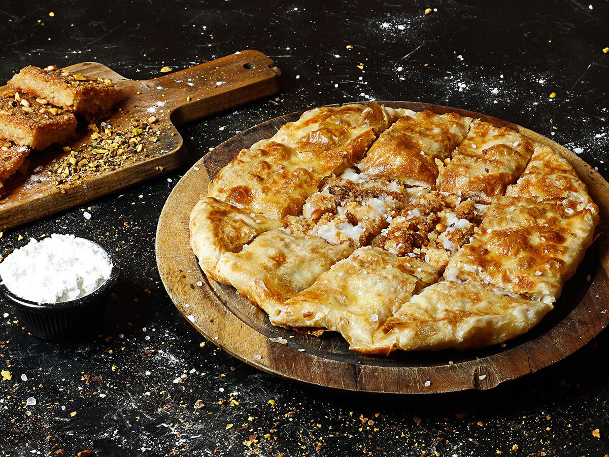 Basbousa pie
