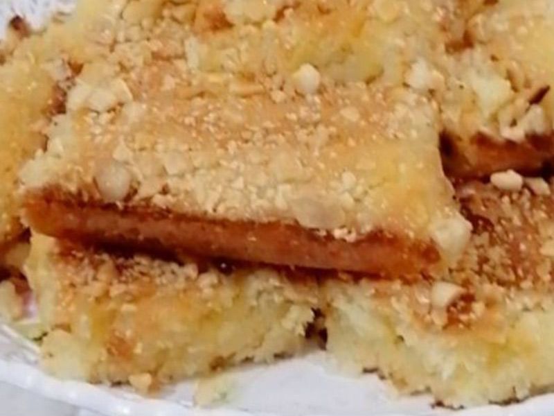 Basbousa With Konafa Pie