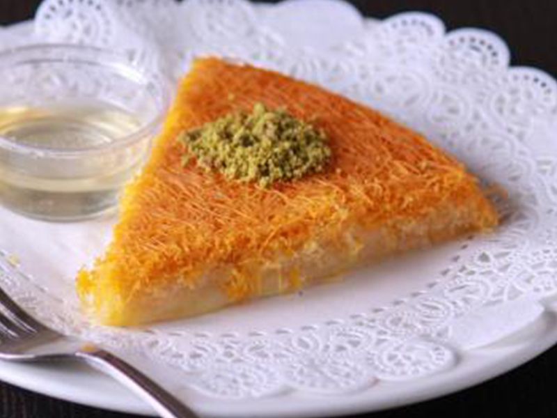 Basbousa And Konafa Pie