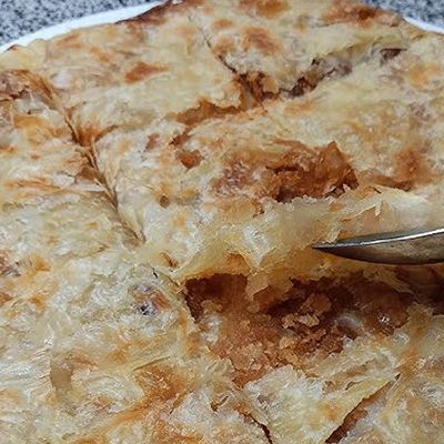 Basbousa and milk pie
