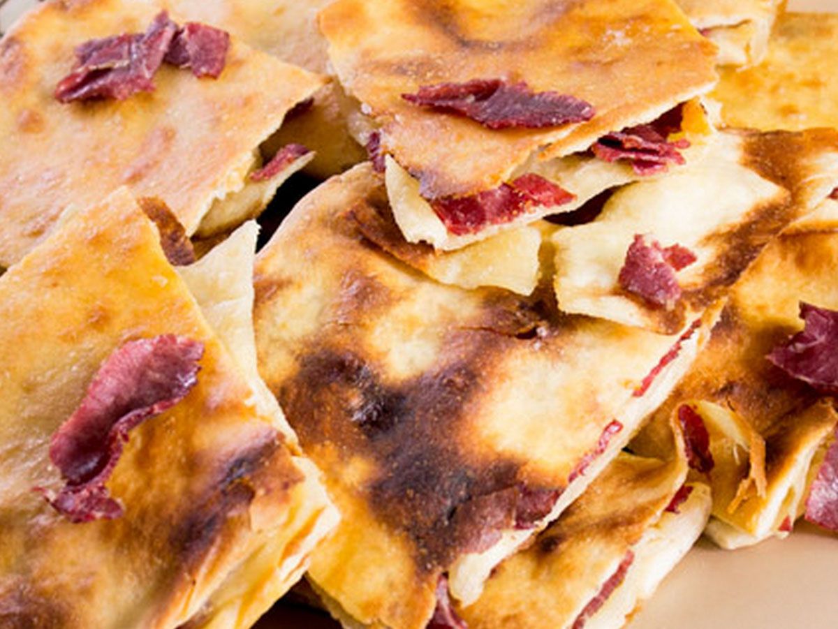 Pastrami pie