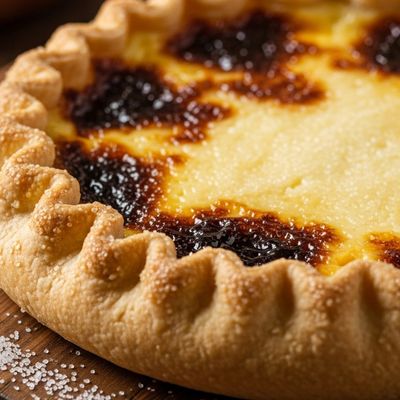 Large Boughasha with Sugar and Milk Sweet Pie