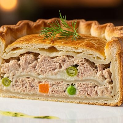 Crumbled Tuna Pie