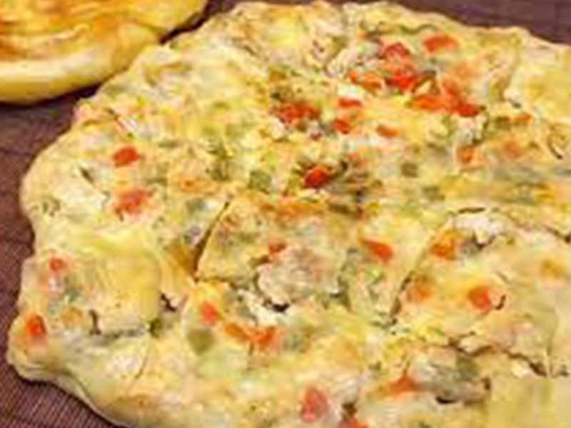Chicken With Cheese Pie