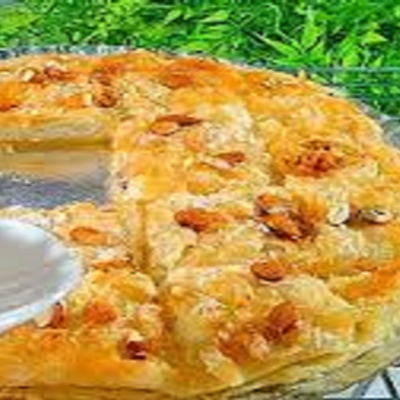 Milk Pudding Sweet Stuffed Pie