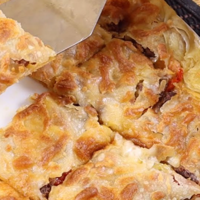 Smoked Sausage Inner Stuffed Pie