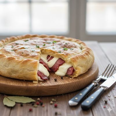 Pastrami Pie