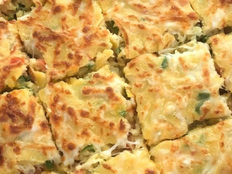 Vegetables Oriental Pie