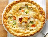 Crunchy Chicken With Smoked Sauce Pie