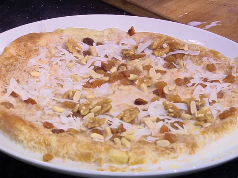 Coconut And Raisin Pie
