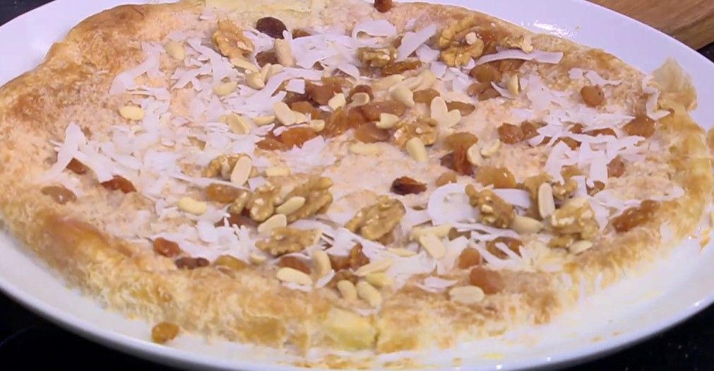 Raisin And Cinnamon Pie