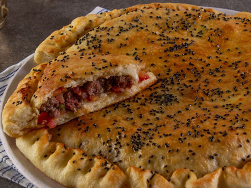 Oriental Sausage With Minced Meat Pie