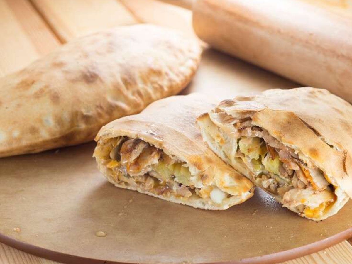 Chicken Shawerma Pie