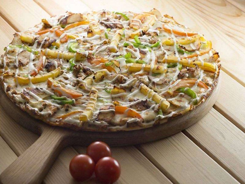 Chicken Shawerma Pie
