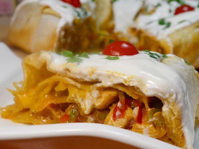 Chicken Fajita Pie