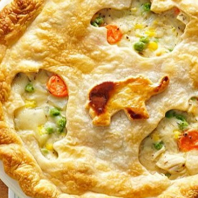Chicken Inner Stuffed Pie