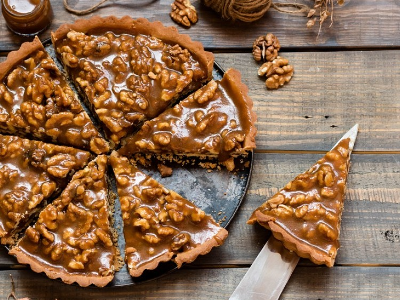 Cinnamon Coconut With Honey Pie