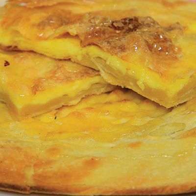 Plain custard pie