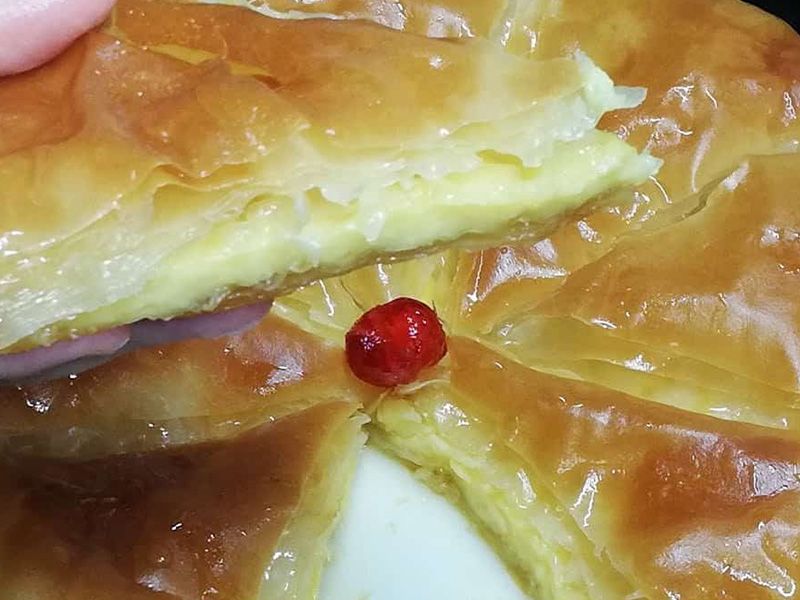 Cream With Sugar And Milk Pie