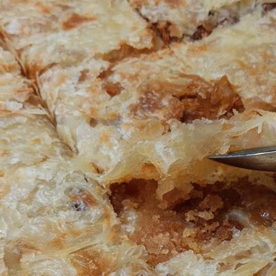 Basbousa Sweet Stuffed Pie