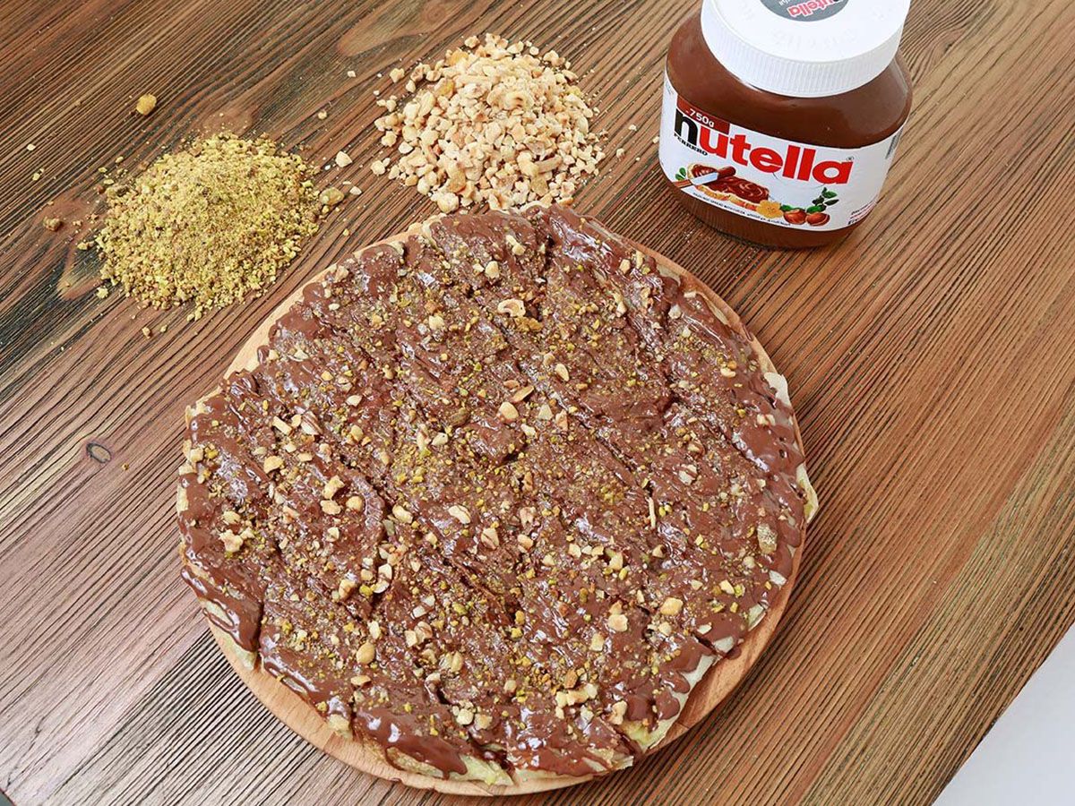 Nutella pie