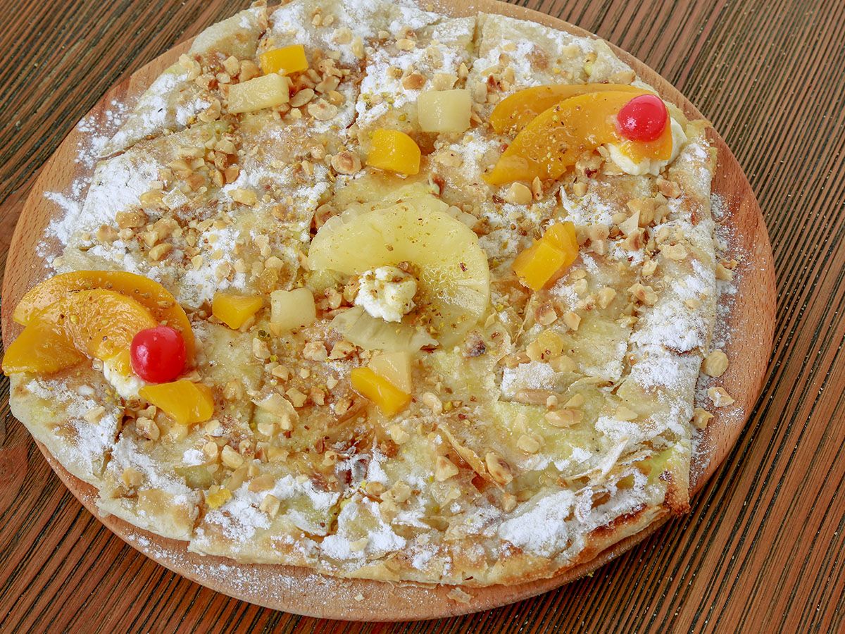 Fruits Nutella Pie