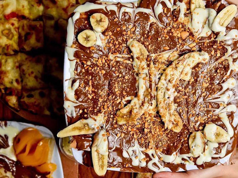 Nutella And Banana Pie