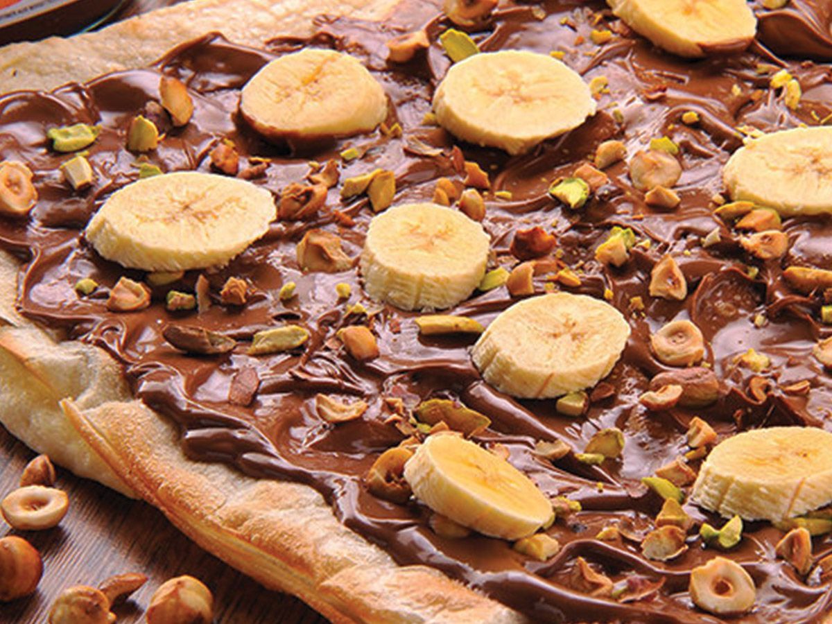 Nutella and Banana Feteera
