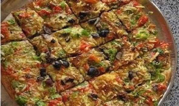 Mushroom Oriental Pizza