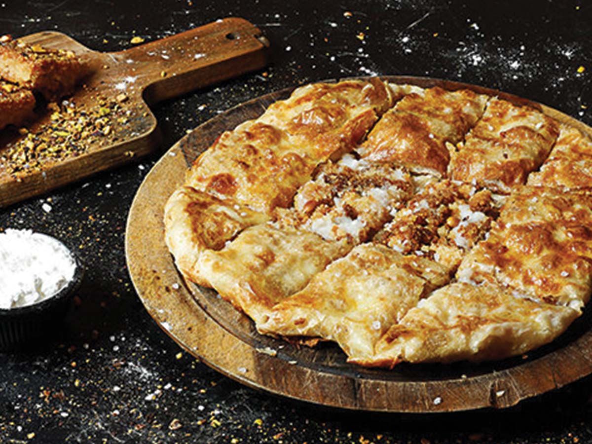 Pie with Baladi Ghee Boughasha