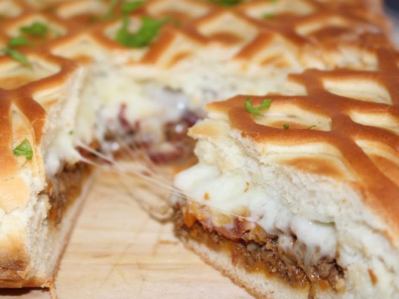Salami Pie