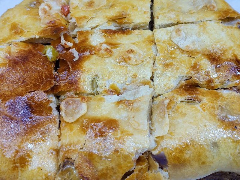 Chicken Shawerma Pie