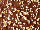 Chocolate hazelnut pie