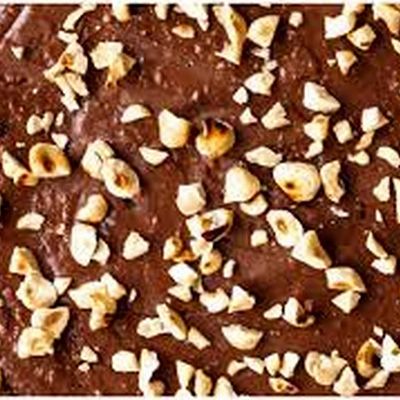 Chocolate hazelnut pie