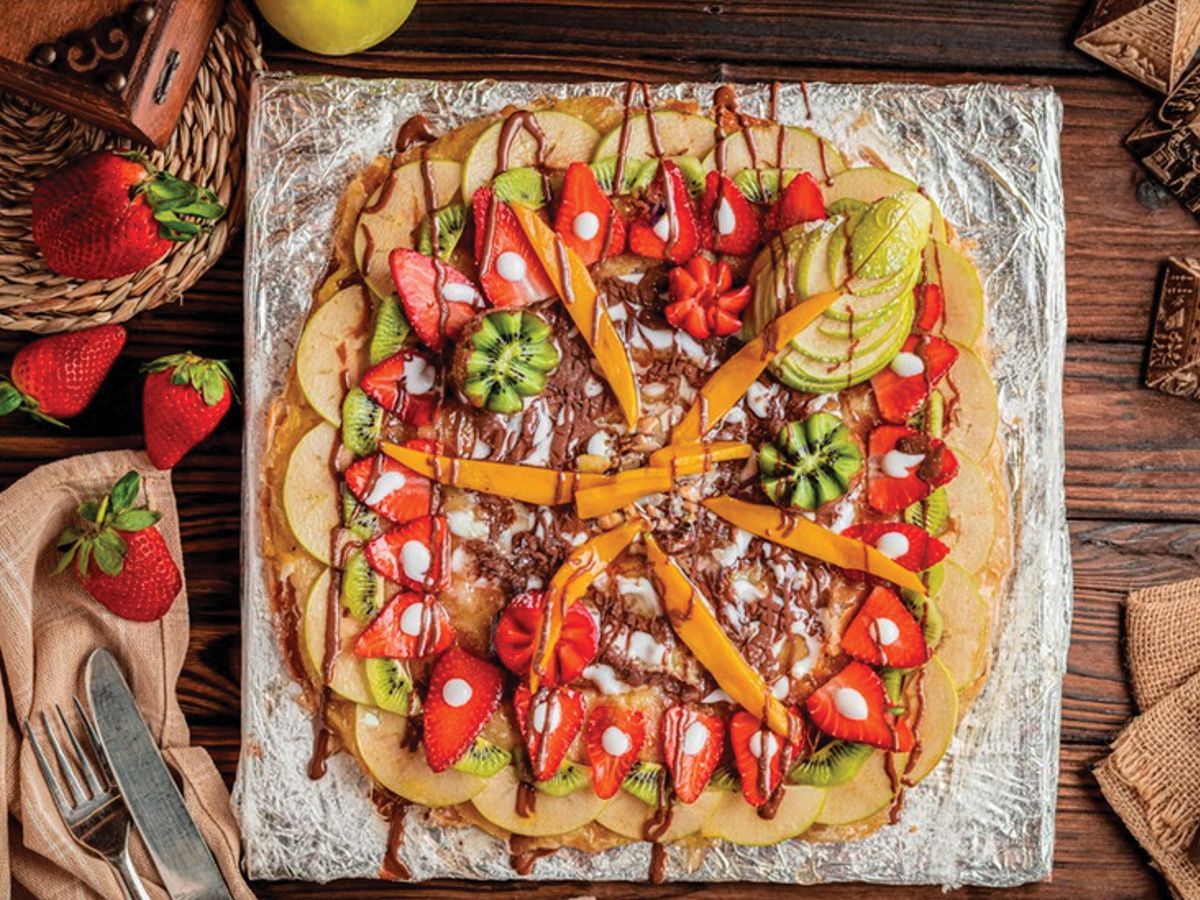 Fruit and Nuts Pie