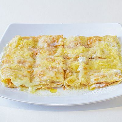 Banana custard pie