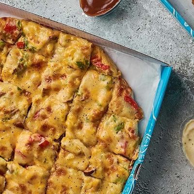 baladi minced meat feteera