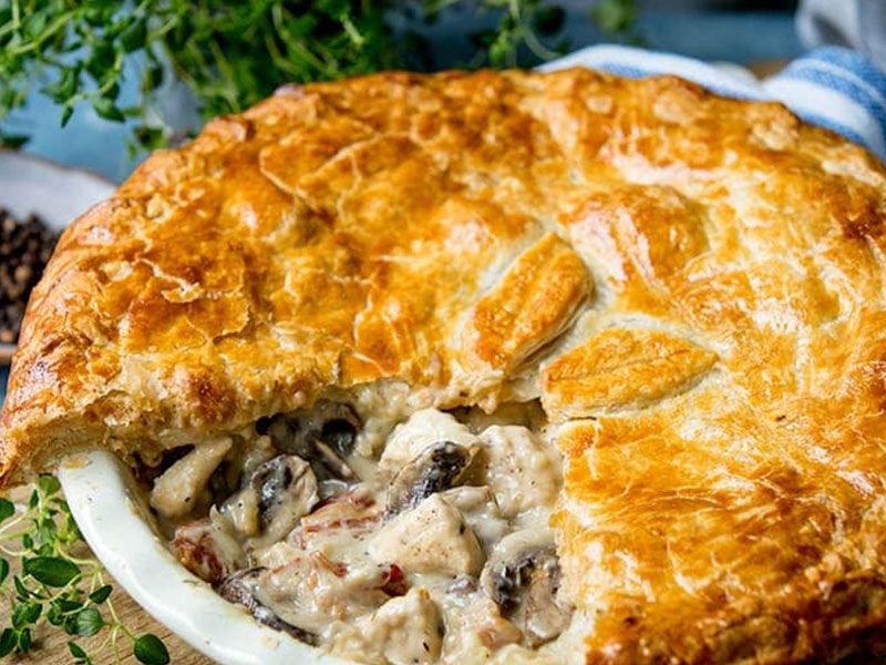 Mushroom Pie