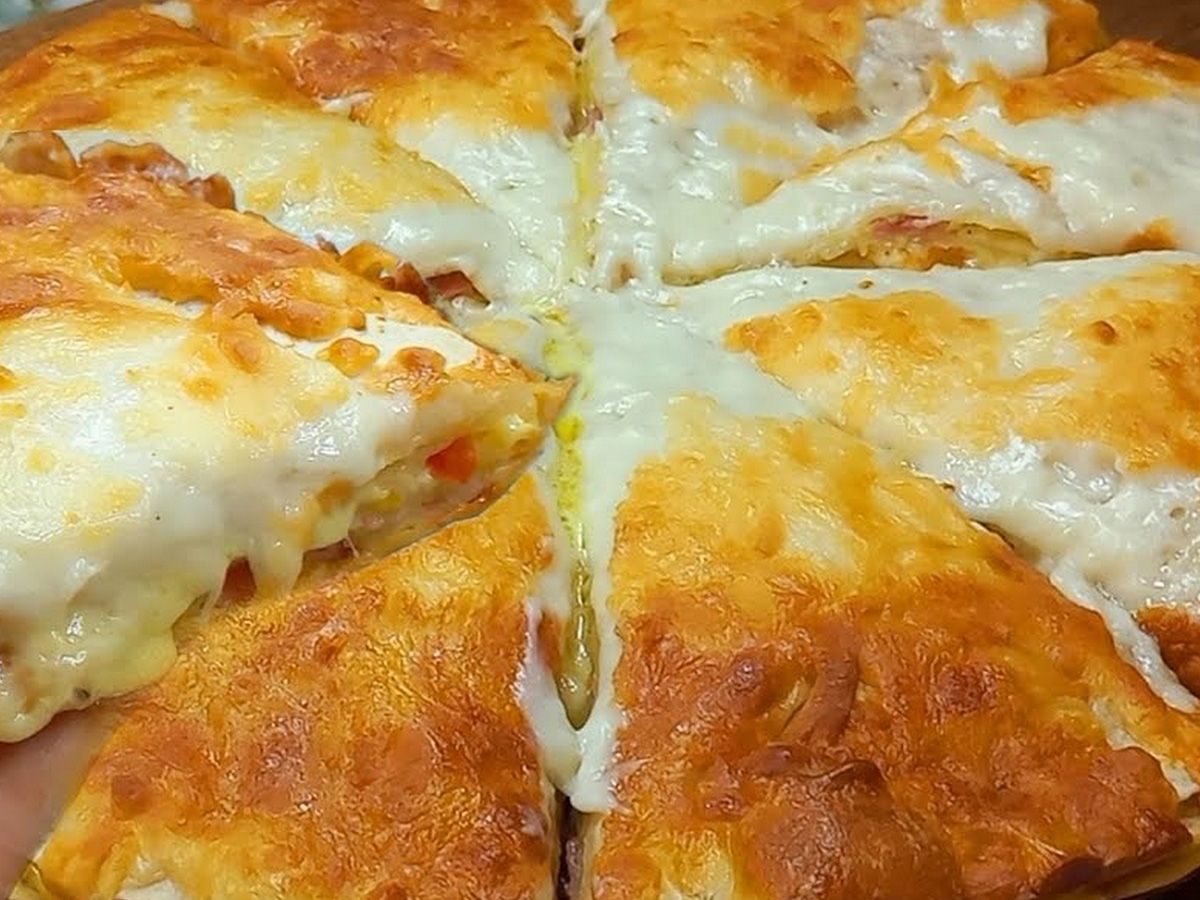 Mushroom Mixed cheese pie