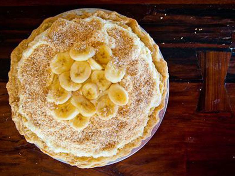 banana pie