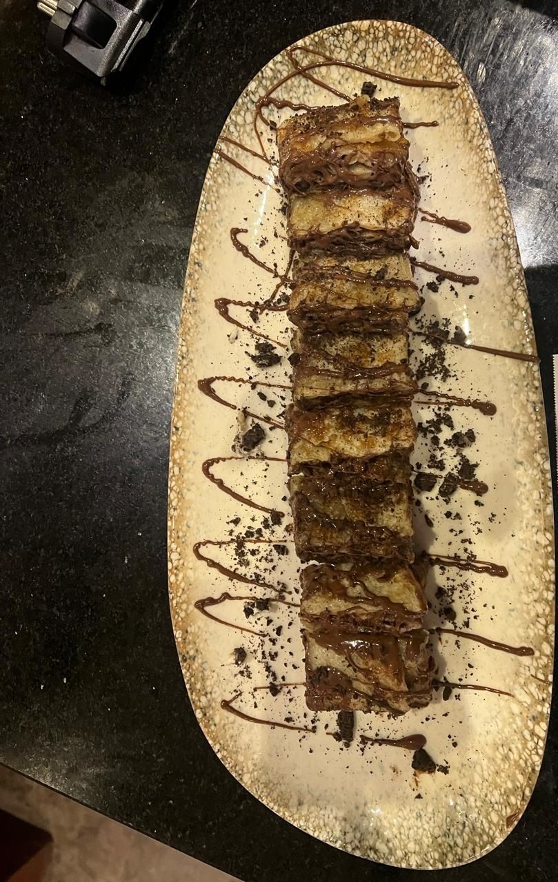 Banana Nutella Pie