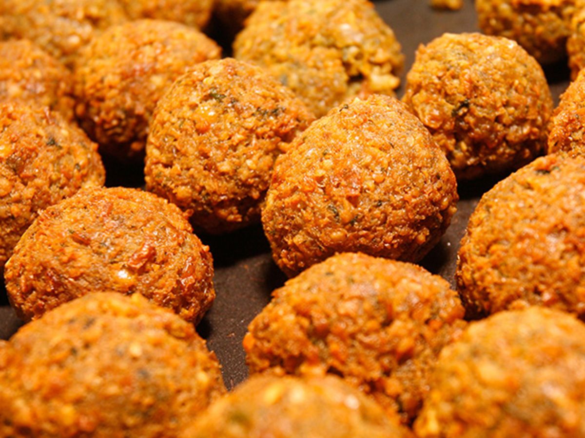 Falafel sandwich