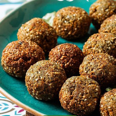 large Syrian falafel piece