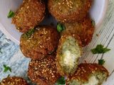 Falafel With Kiri Cheese