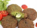 Falafel With Mozzarella Cheese