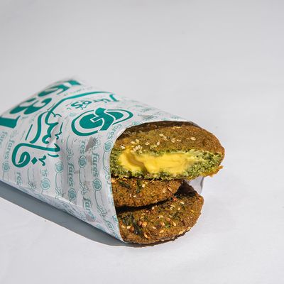 فطيرة طعمية بجبنة الشيدر