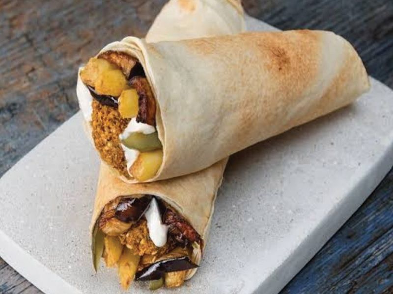 Dynamite Falafel Sandwich