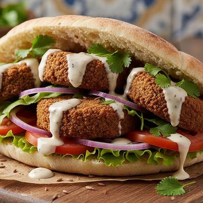 roumi Falafel Sandwich