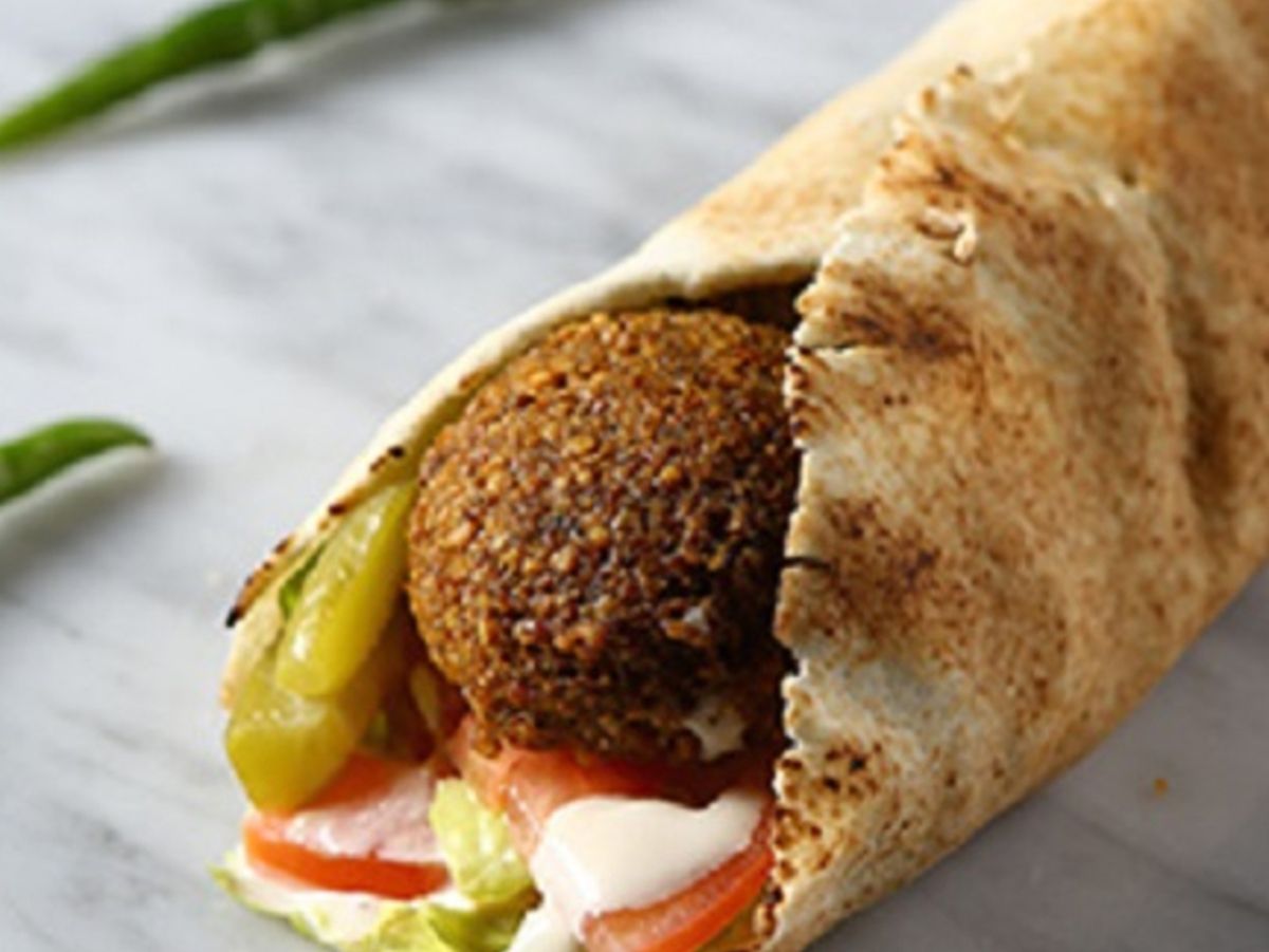 Falafel sandwich