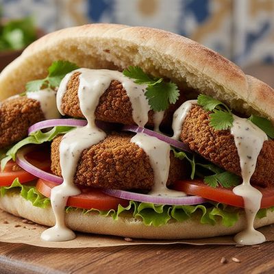 Falafel Kofta Sandwich